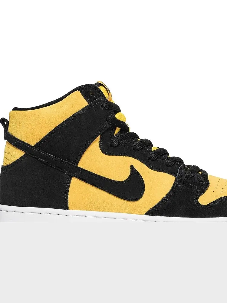 Кроссовки Nike Dunk High Pro SB 'Reverse Goldenrod' — изображение 2 из 10, черный