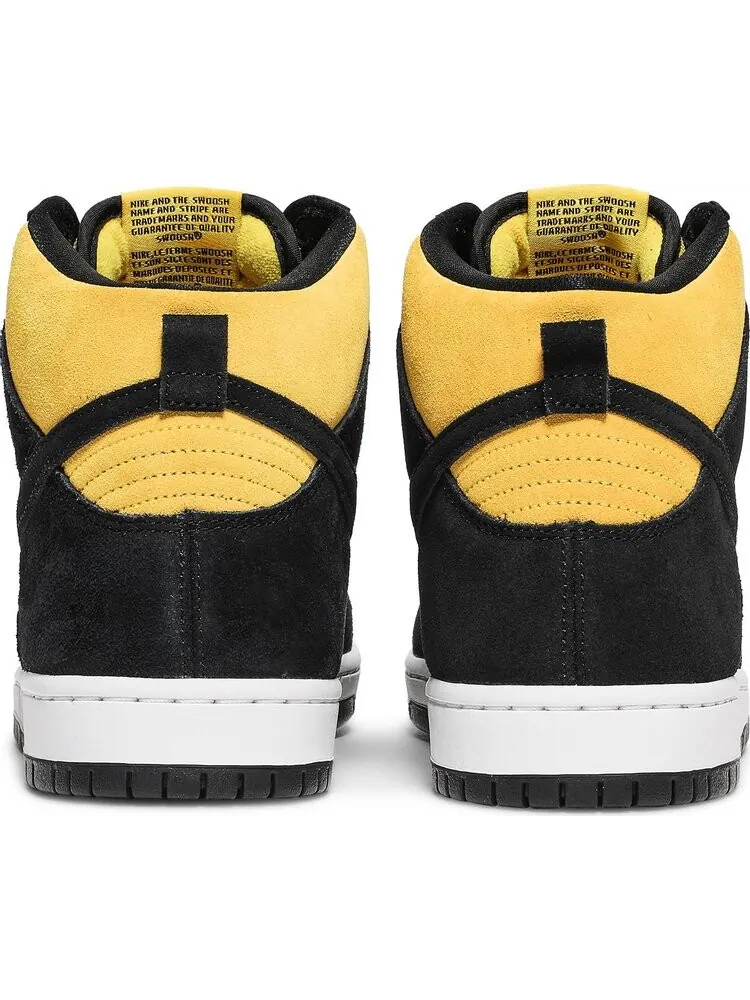 Кроссовки Nike Dunk High Pro SB 'Reverse Goldenrod' — изображение 6 из 10, черный