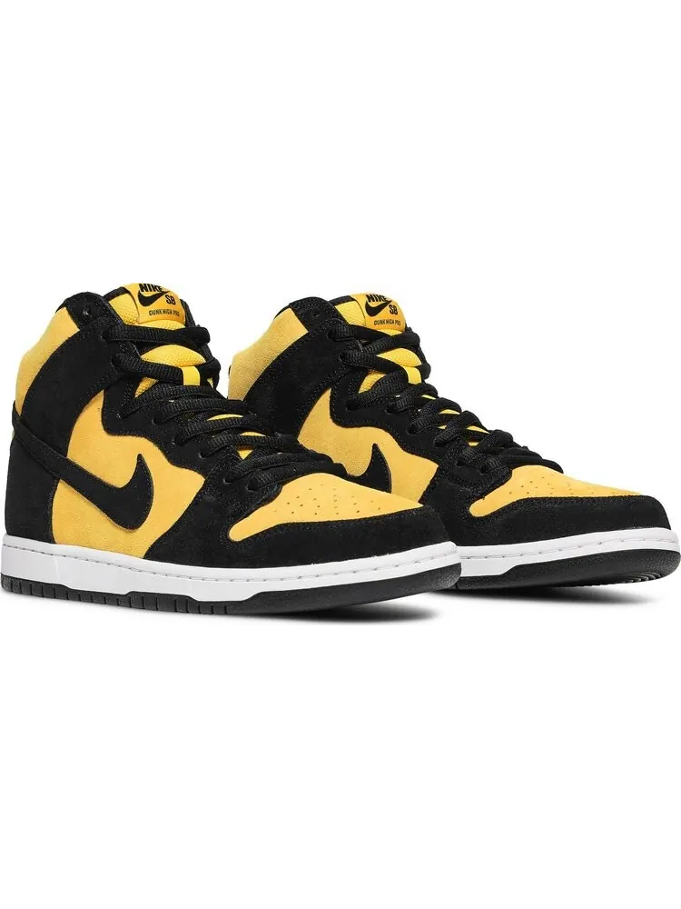 Кроссовки Nike Dunk High Pro SB 'Reverse Goldenrod' — изображение 8 из 10, черный