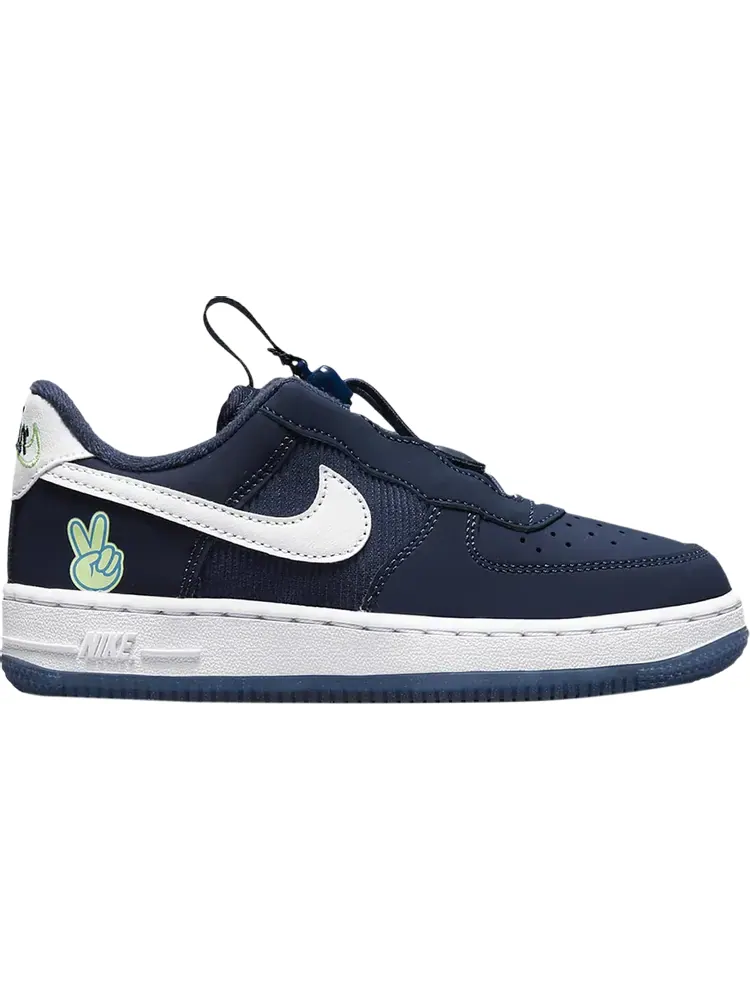 Кроссовки Nike Force 1 Toggle SE PS 'Peace' — изображение 1 из 1, синий