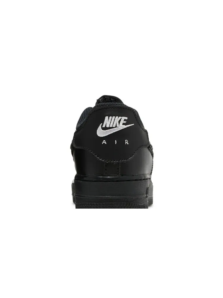 Кроссовки Air Force 1/1 GS 'Black Bright Crimson' — изображение 7 из 8, черный яркий