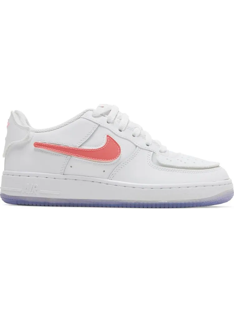 Кроссовки Nike Air Force 1/1 GS 'White Purple Pulse' — изображение 1 из 8, белый
