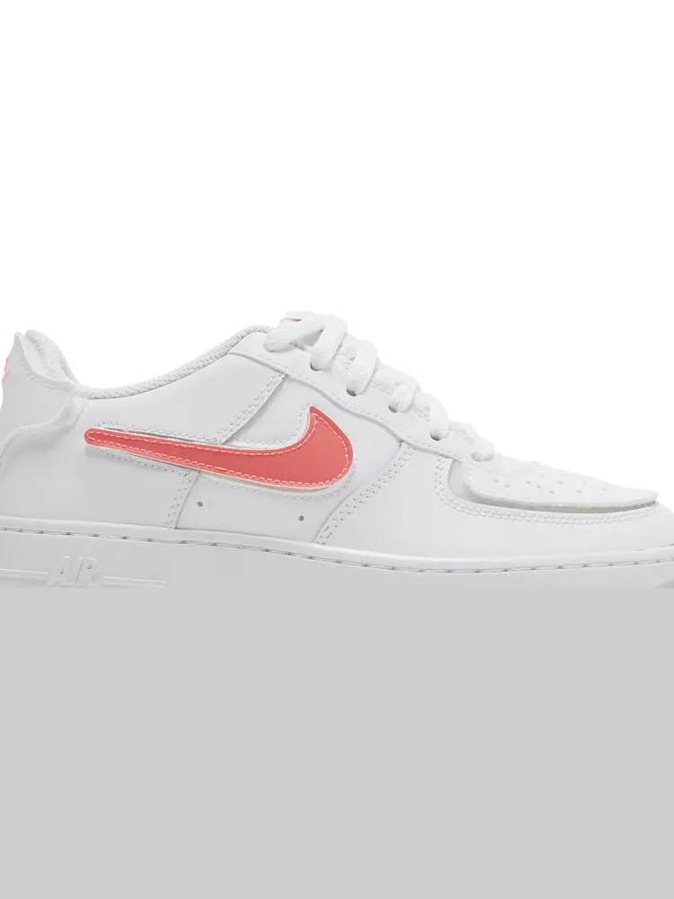 Кроссовки Nike Air Force 1/1 GS 'White Purple Pulse' — изображение 2 из 8, белый