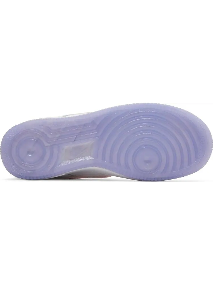 Кроссовки Nike Air Force 1/1 GS 'White Purple Pulse' — изображение 4 из 8, белый