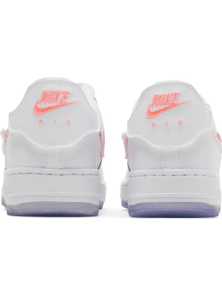 Кроссовки Nike Air Force 1/1 GS 'White Purple Pulse' — изображение 6 из 8, белый