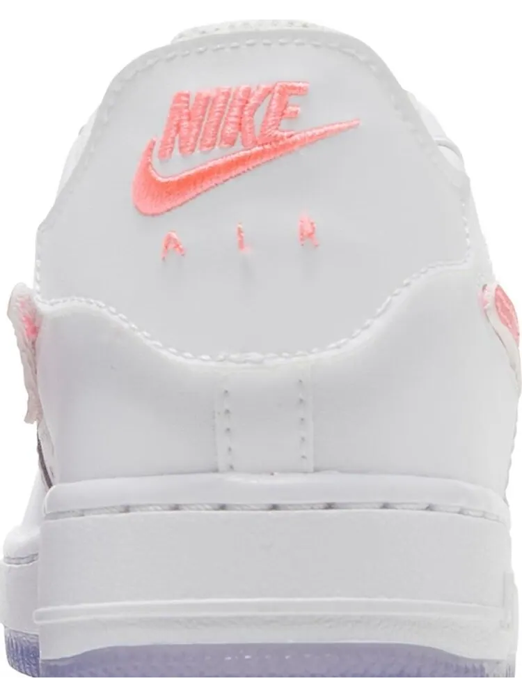 Кроссовки Nike Air Force 1/1 GS 'White Purple Pulse' — изображение 7 из 8, белый