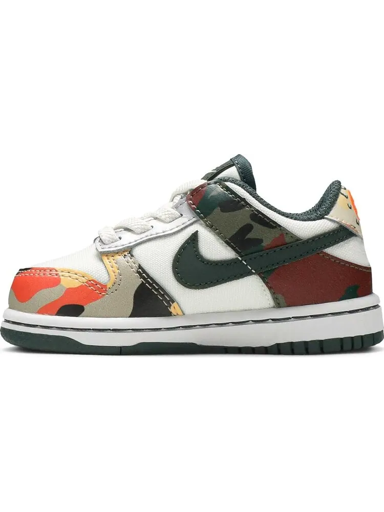Кроссовки Nike Dunk Low SE TD 'Sail Multi-Camo' — изображение 3 из 8, мульти