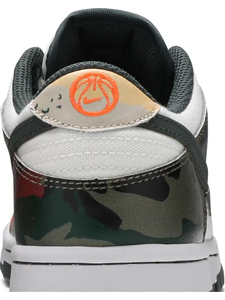 Кроссовки Nike Dunk Low SE GS 'Sail Multi-Camo' — изображение 7 из 8, мульти