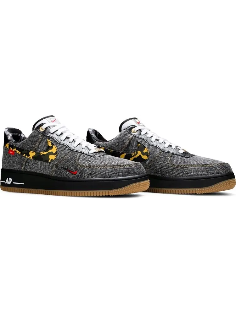 Кроссовки Nike Air Force 1 Low 'Camo Denim Remix' — изображение 8 из 8, черный