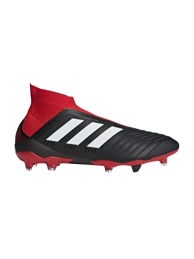 Кроссовки Adidas Predator 18+ FG 'Black Red' — изображение 1 из 1, черный