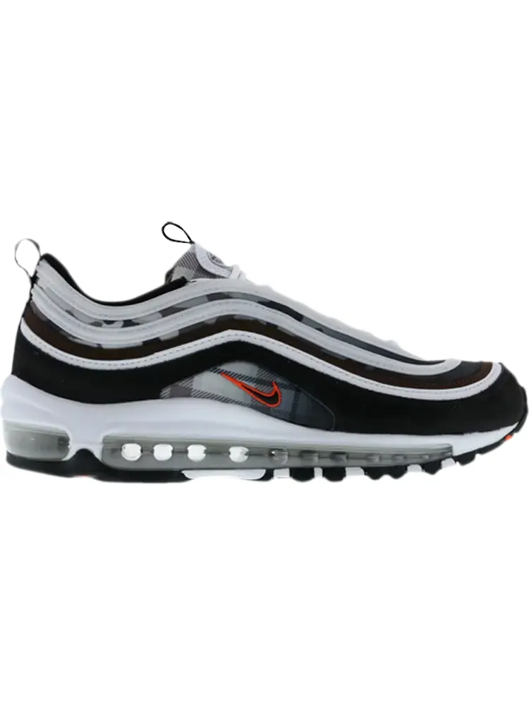 Кроссовки Nike Air Max 97 GS 'White Black' — изображение 1 из 1, белый