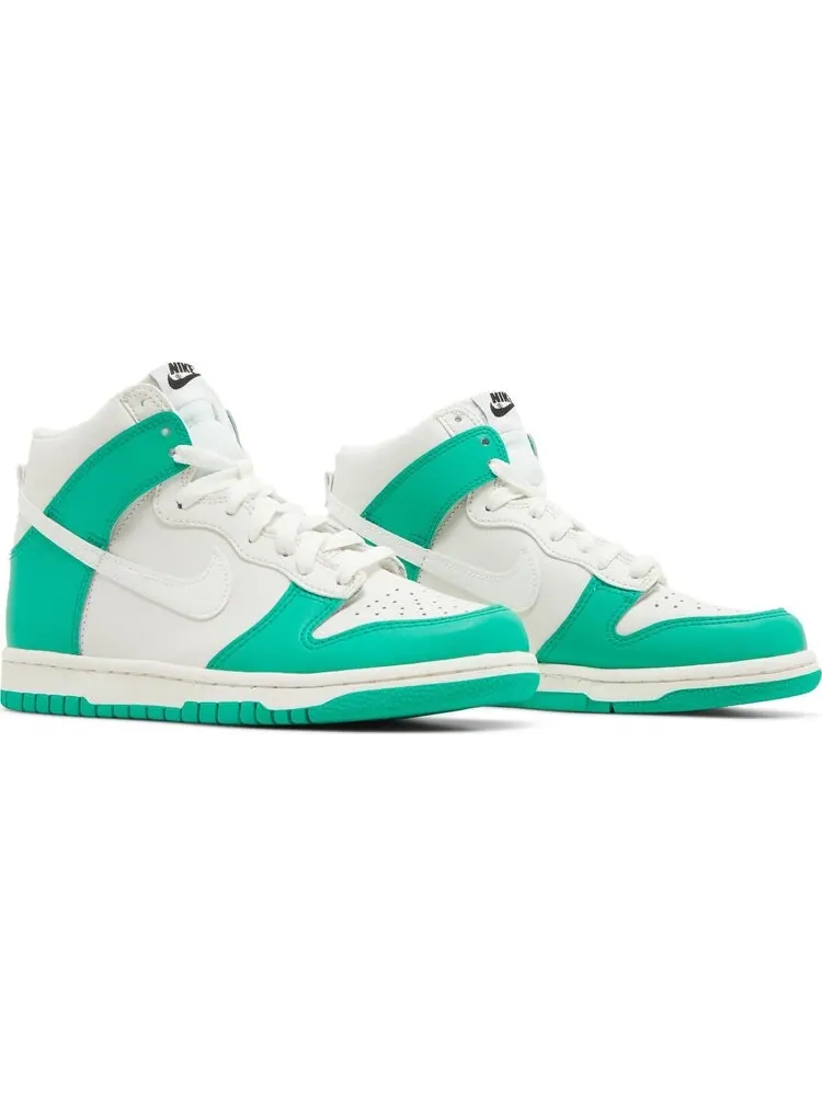Кроссовки Nike Dunk High GS 'Phantom Stadium Green' — изображение 8 из 8, белый