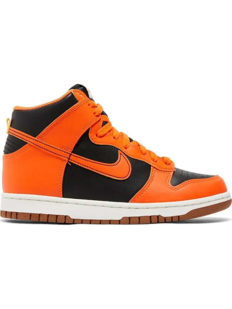Кроссовки Nike Dunk High GS 'Halloween Pumpkin' — изображение 1 из 8, оранжевый