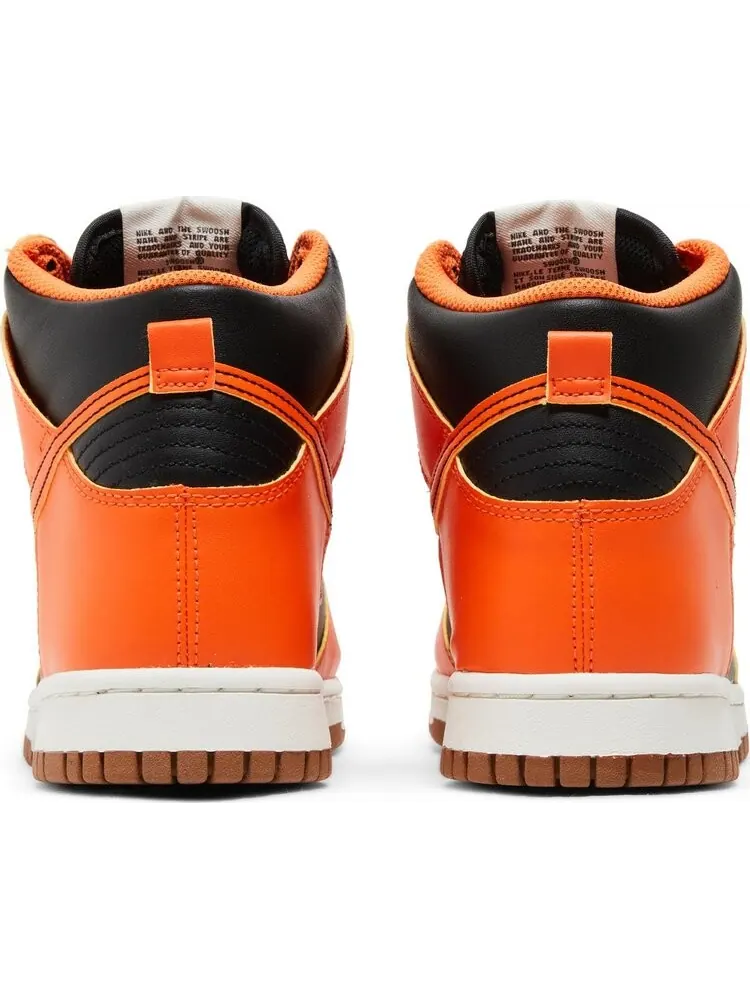 Кроссовки Nike Dunk High GS 'Halloween Pumpkin' — изображение 6 из 8, оранжевый