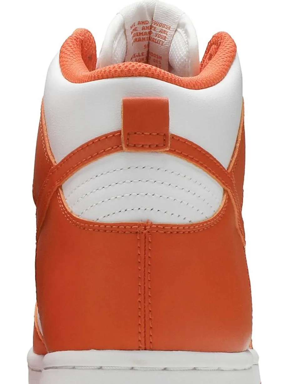 Кроссовки Nike Dunk High SP GS 'Syracuse' 2021 — изображение 7 из 8, оранжевый