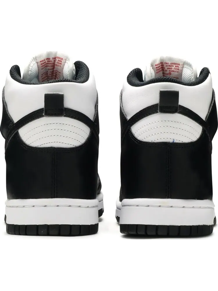 Кроссовки Nike Dunk High GS 'Black White' — изображение 6 из 8, черный