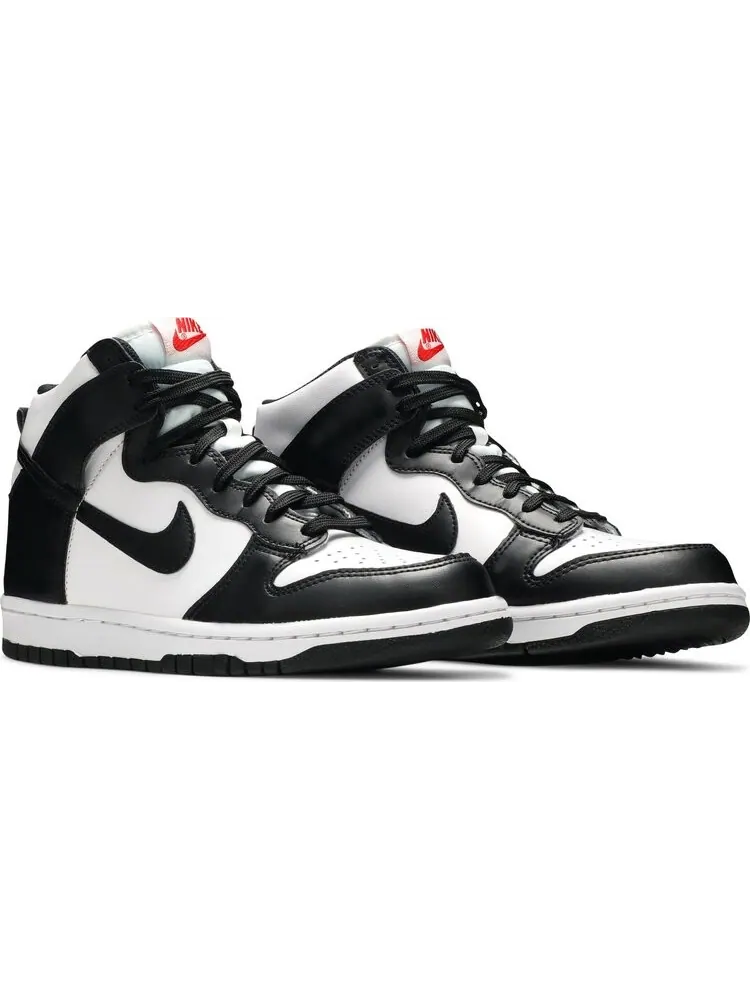 Кроссовки Nike Dunk High GS 'Black White' — изображение 8 из 8, черный