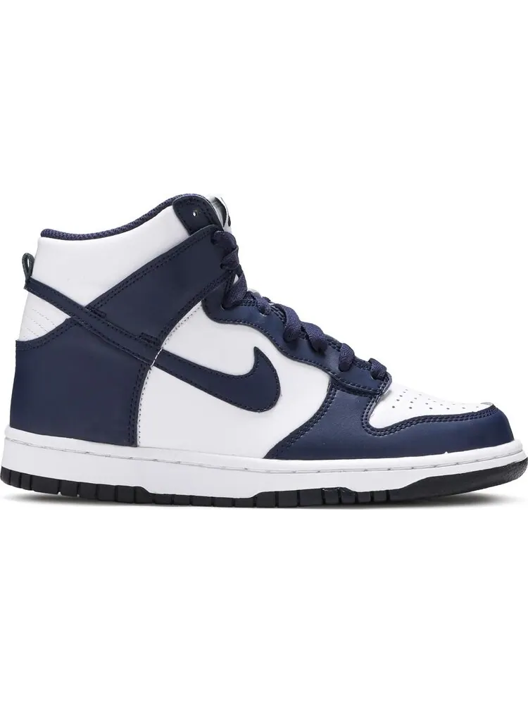 Кроссовки Nike Dunk High GS 'Midnight Navy' — изображение 1 из 8, синий