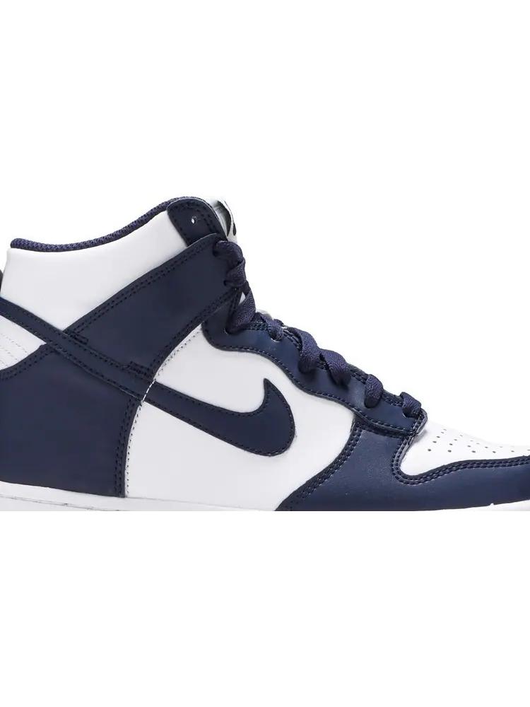 Кроссовки Nike Dunk High GS 'Midnight Navy' — изображение 2 из 8, синий