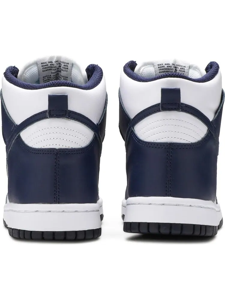 Кроссовки Nike Dunk High GS 'Midnight Navy' — изображение 6 из 8, синий