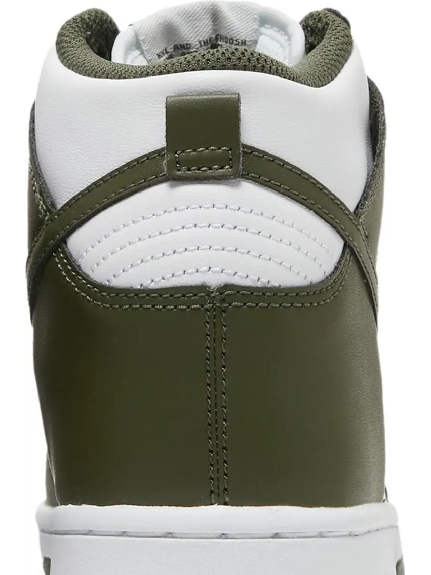 Кроссовки Nike Dunk High GS 'Cargo Khaki' — изображение 7 из 8, зеленый