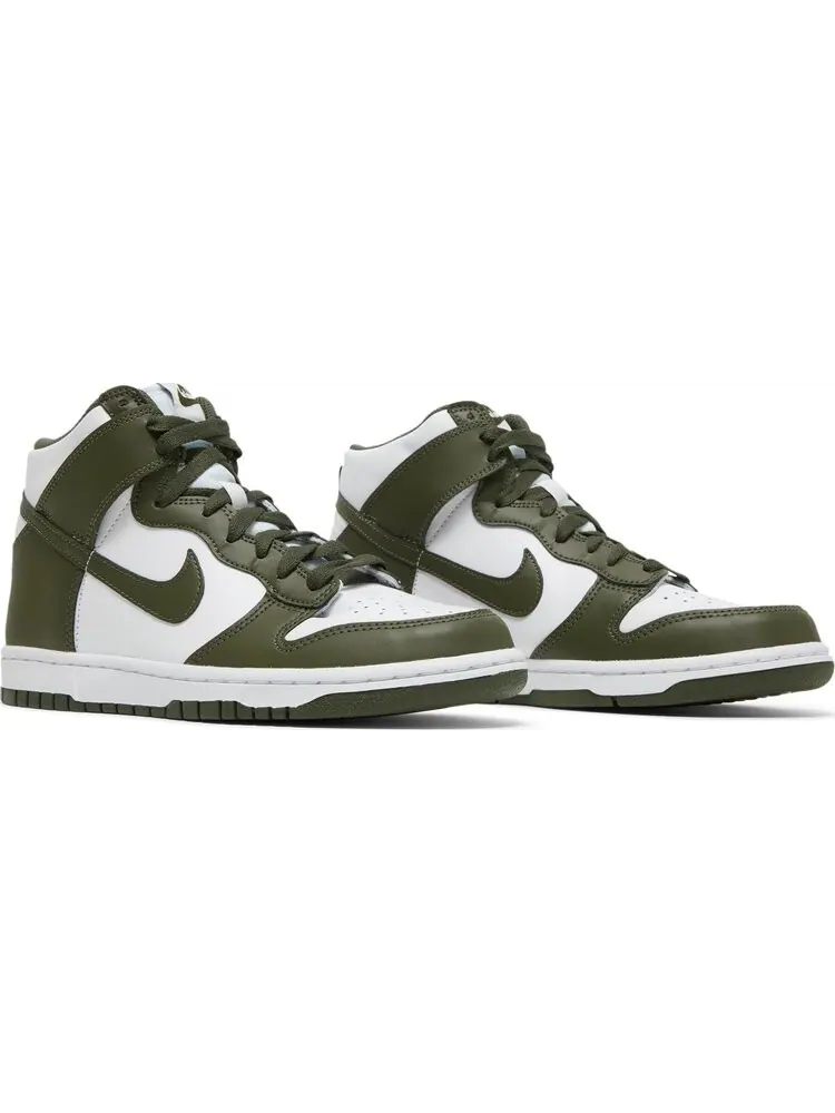Кроссовки Nike Dunk High GS 'Cargo Khaki' — изображение 8 из 8, зеленый
