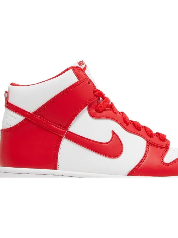 Кроссовки Nike Dunk High GS 'Championship Red' — изображение 2 из 8, красный