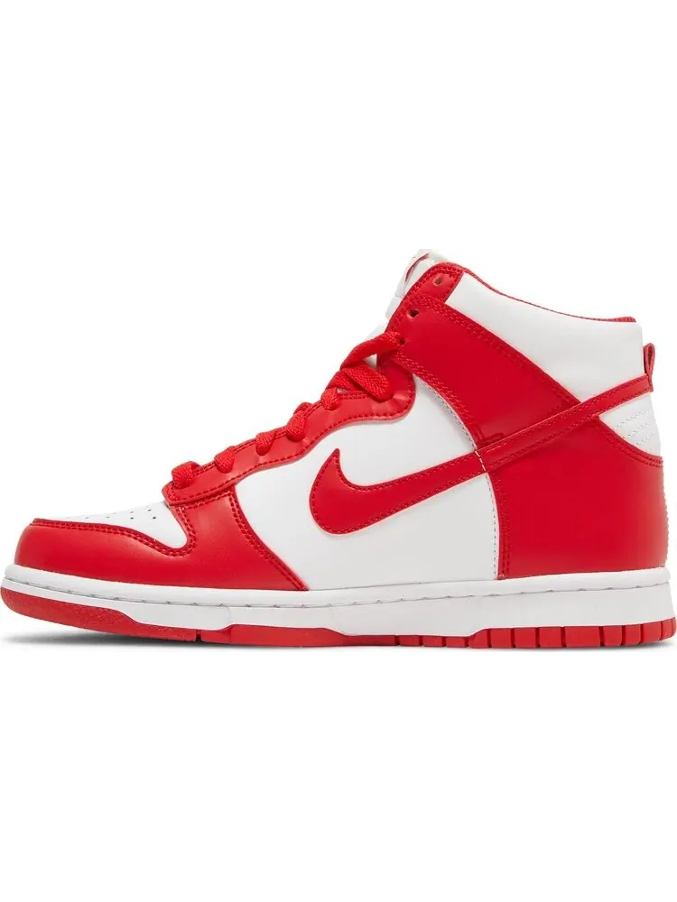 Кроссовки Nike Dunk High GS 'Championship Red' — изображение 3 из 8, красный