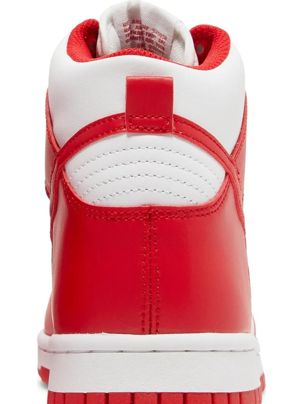 Кроссовки Nike Dunk High GS 'Championship Red' — изображение 7 из 8, красный
