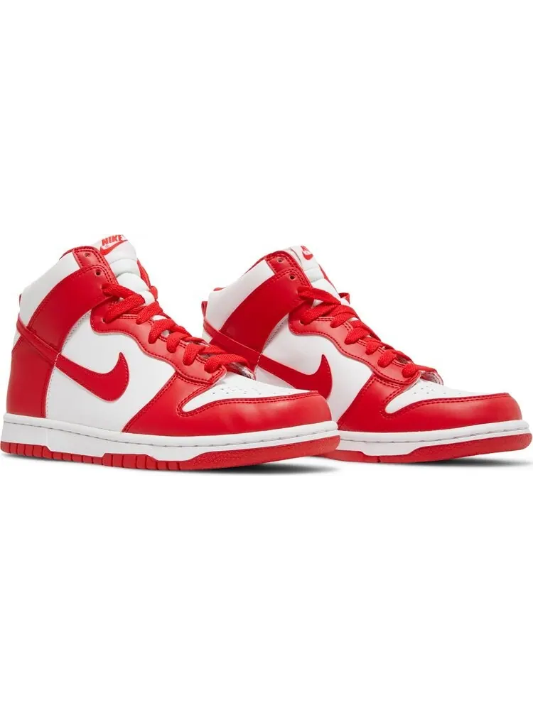 Кроссовки Nike Dunk High GS 'Championship Red' — изображение 8 из 8, красный