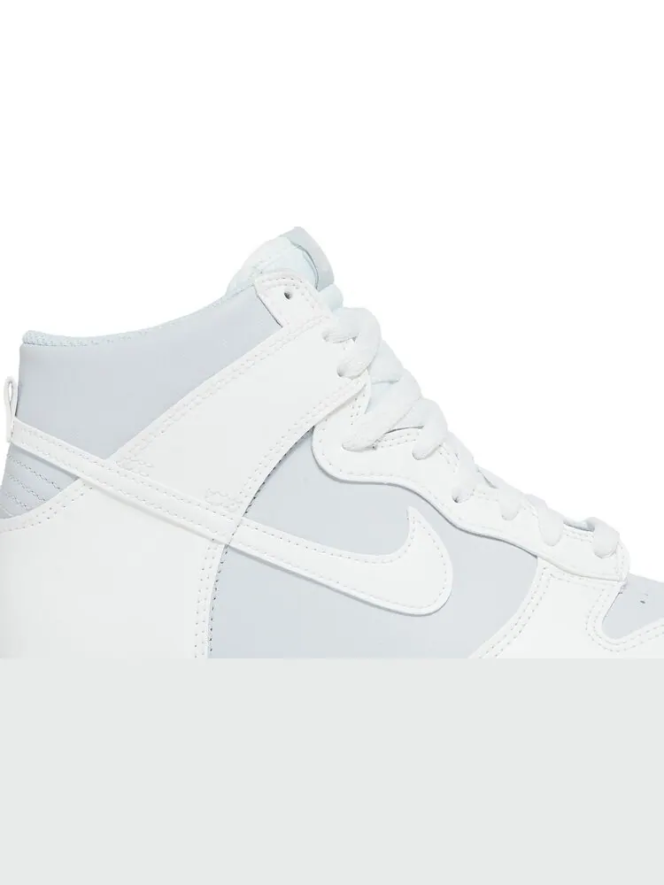 Кроссовки Nike Dunk High GS 'Summit White Pure Platinum' — изображение 2 из 8, белый