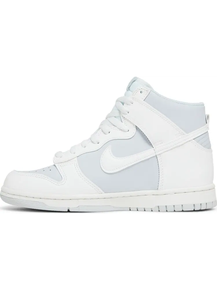 Кроссовки Nike Dunk High GS 'Summit White Pure Platinum' — изображение 3 из 8, белый