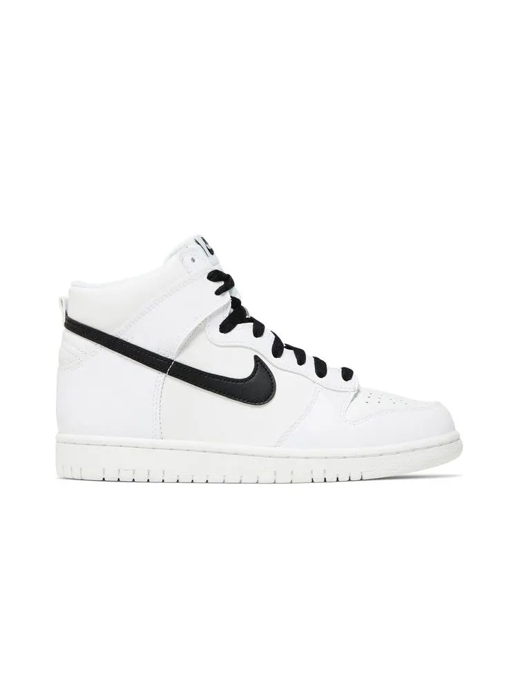 Кроссовки Nike Dunk High GS, Reverse Panda — изображение 1 из 8, белый