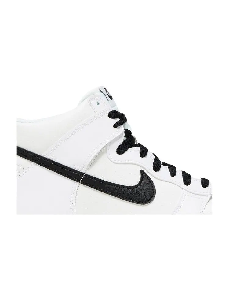 Кроссовки Nike Dunk High GS, Reverse Panda — изображение 2 из 8, белый