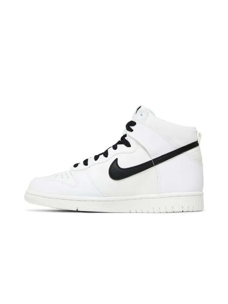 Кроссовки Nike Dunk High GS, Reverse Panda — изображение 3 из 8, белый