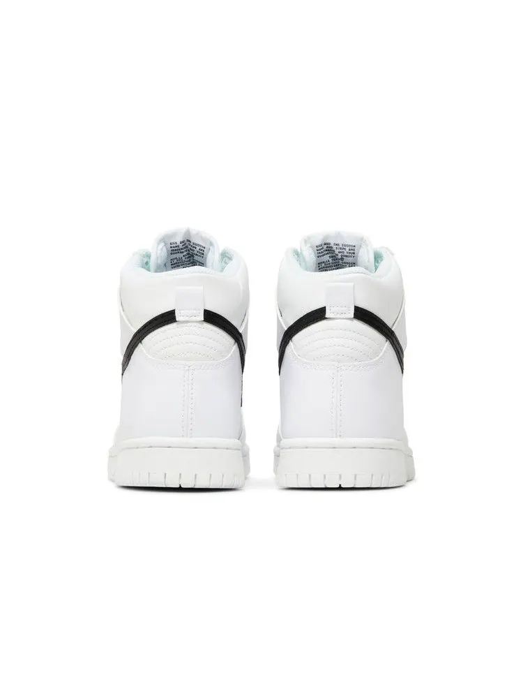 Кроссовки Nike Dunk High GS, Reverse Panda — изображение 6 из 8, белый