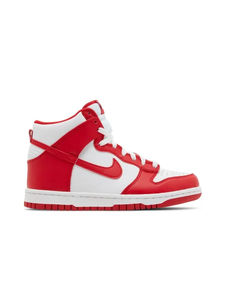 Кроссовки Nike Dunk High GS — изображение 1 из 4, красный