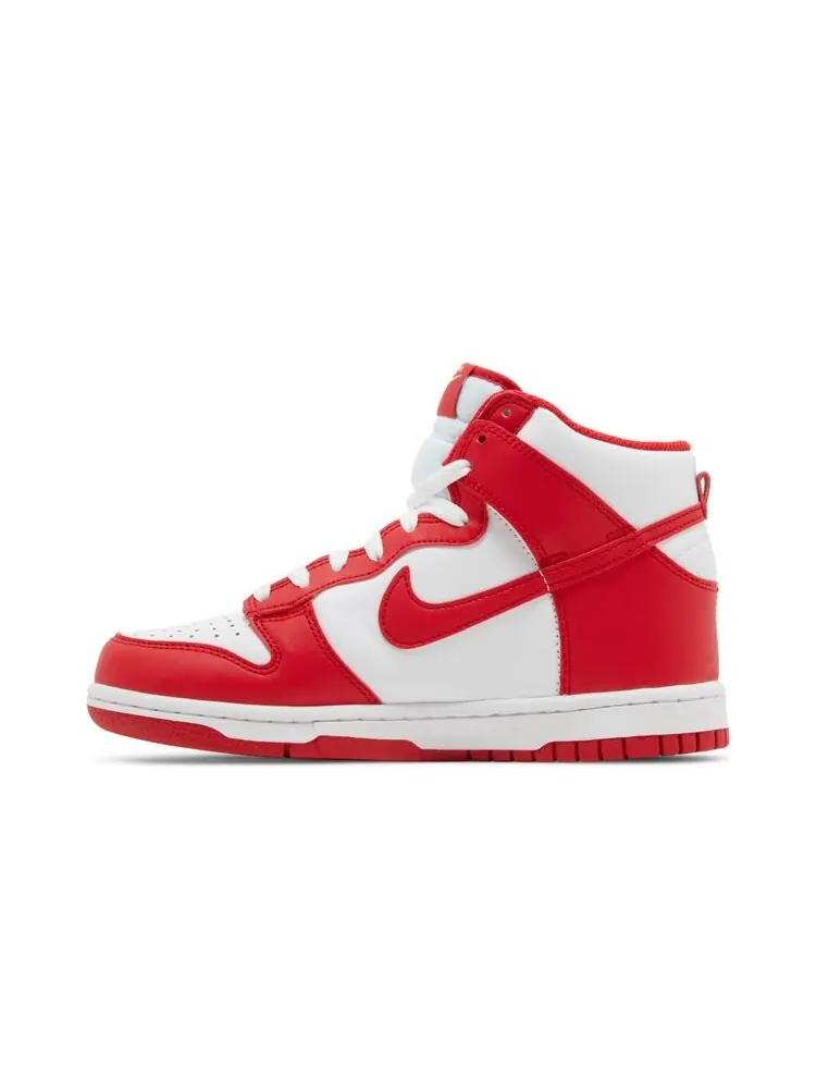 Кроссовки Nike Dunk High GS — изображение 3 из 4, красный