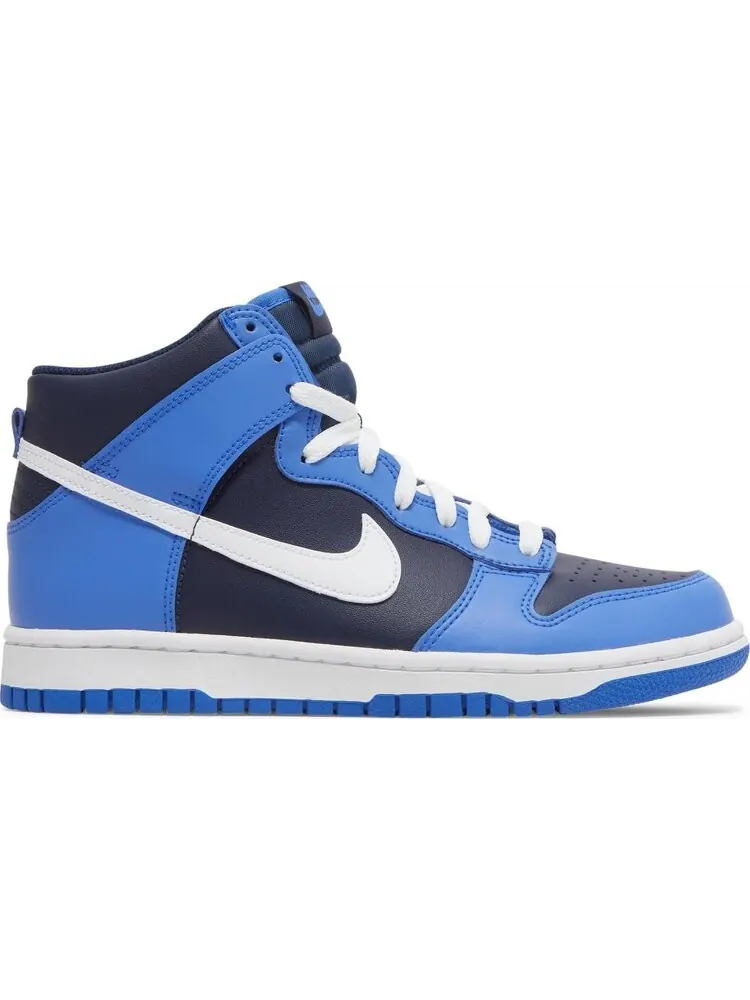 Кроссовки Nike Dunk High GS 'Obsidian' — изображение 1 из 8, синий