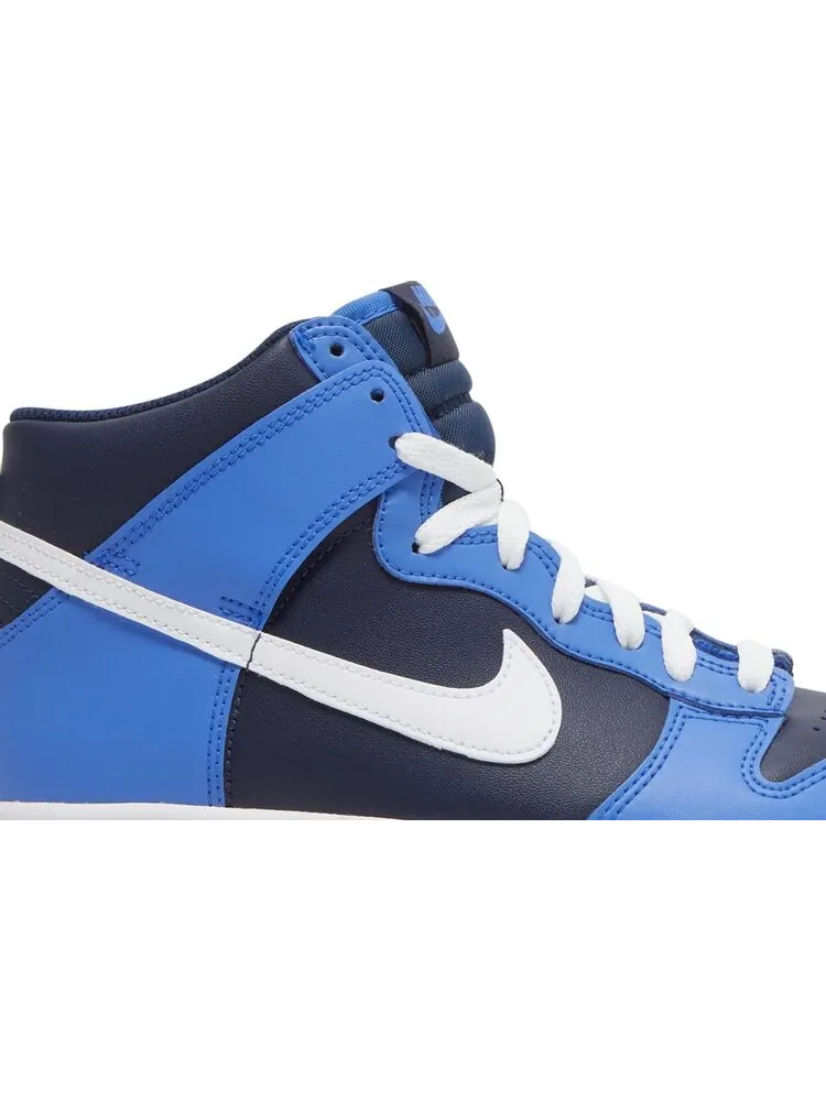 Кроссовки Nike Dunk High GS 'Obsidian' — изображение 2 из 8, синий