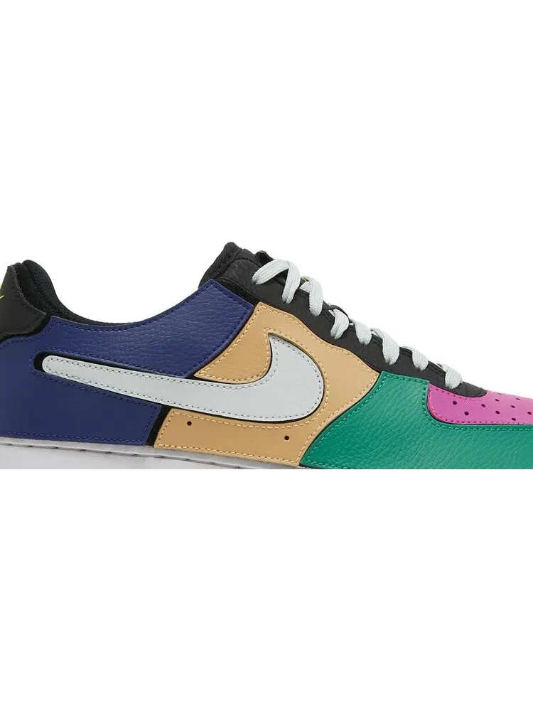 Кроссовки Nike Air Force 1/1 'Black Multi-Color' — изображение 2 из 9, мульти