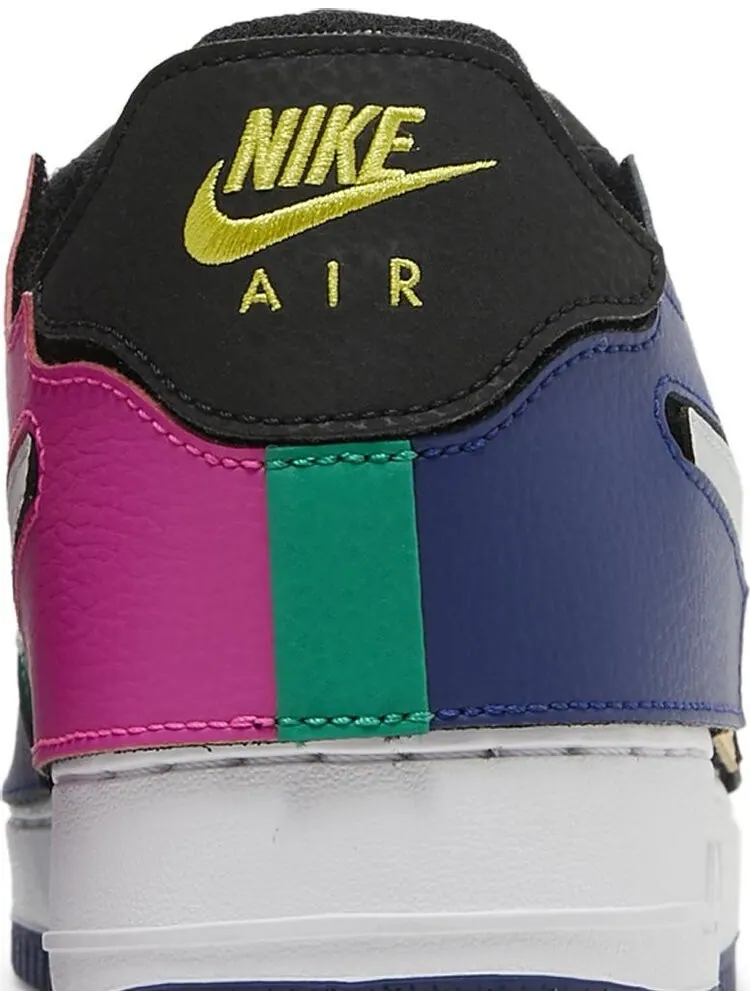 Кроссовки Nike Air Force 1/1 'Black Multi-Color' — изображение 7 из 9, мульти