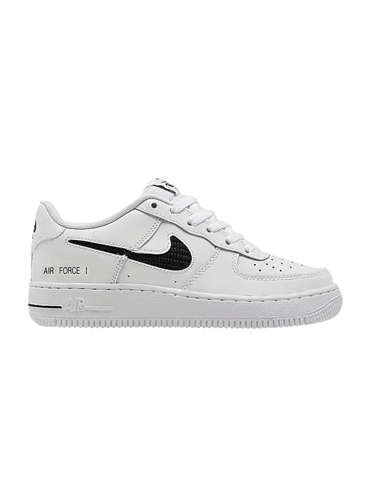 Кроссовки Nike Air Force 1 '07 GS 'White Black' — изображение 1 из 1, белый/черный