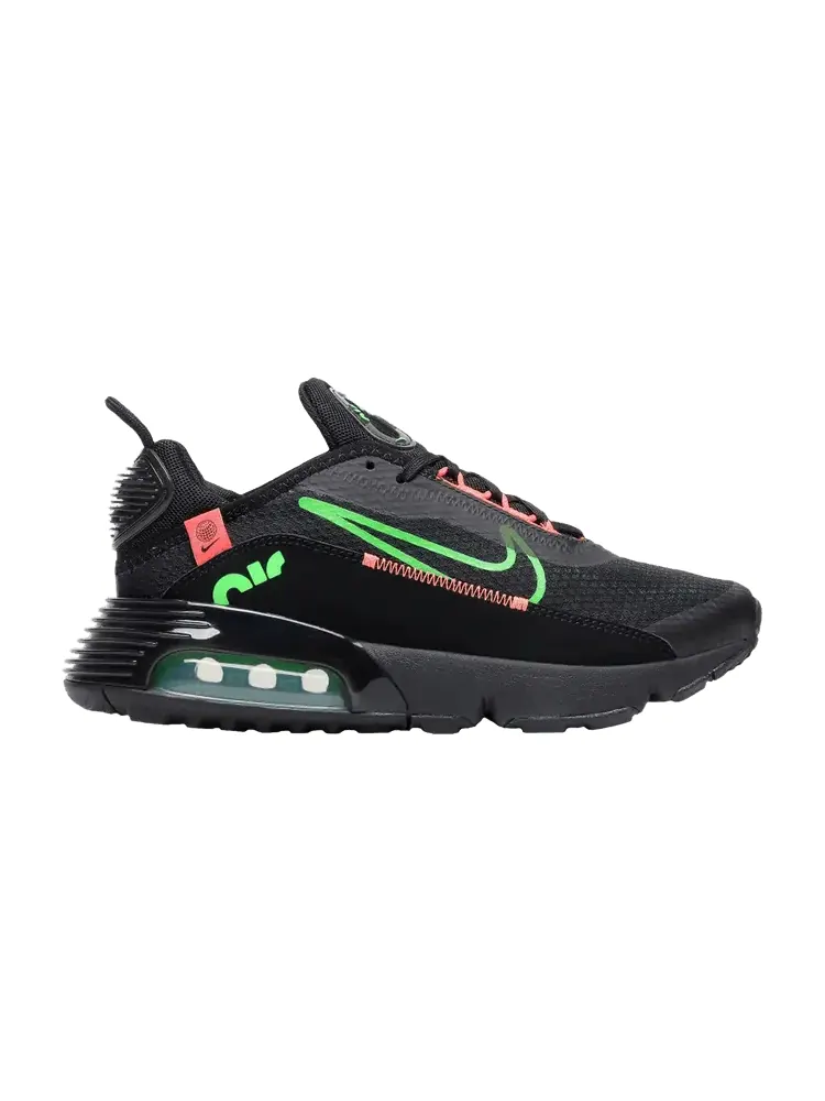 Кроссовки Nike Air Max 2090 GS 'Black Green Strike Crimson' — изображение 1 из 1, черный/зеленый