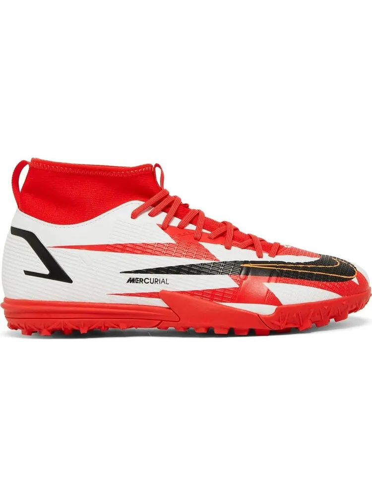Кроссовки Nike Mercurial Superfly 8 Academy CR7 TF GS 'Chile Red' — изображение 1 из 8, красный