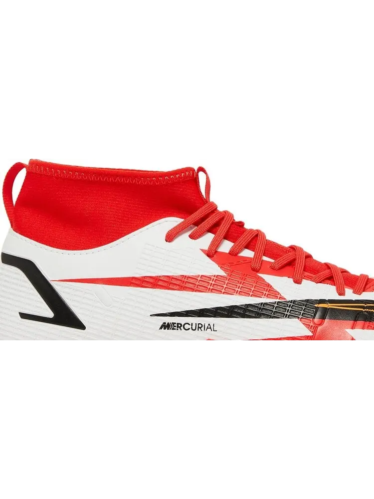 Кроссовки Nike Mercurial Superfly 8 Academy CR7 TF GS 'Chile Red' — изображение 2 из 8, красный