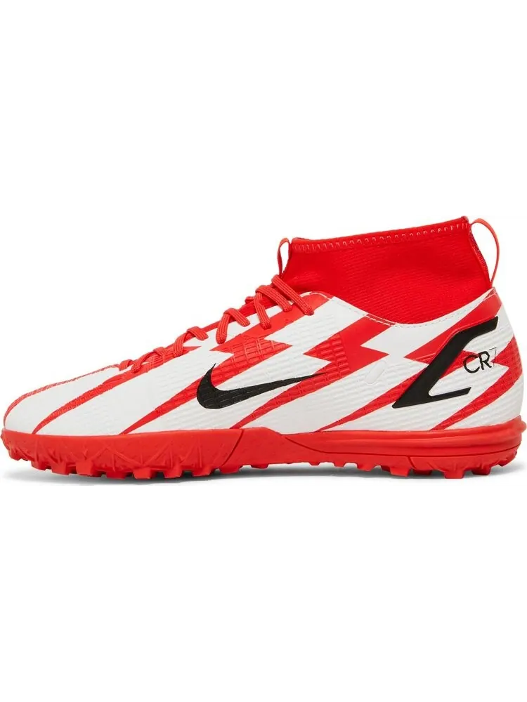 Кроссовки Nike Mercurial Superfly 8 Academy CR7 TF GS 'Chile Red' — изображение 3 из 8, красный