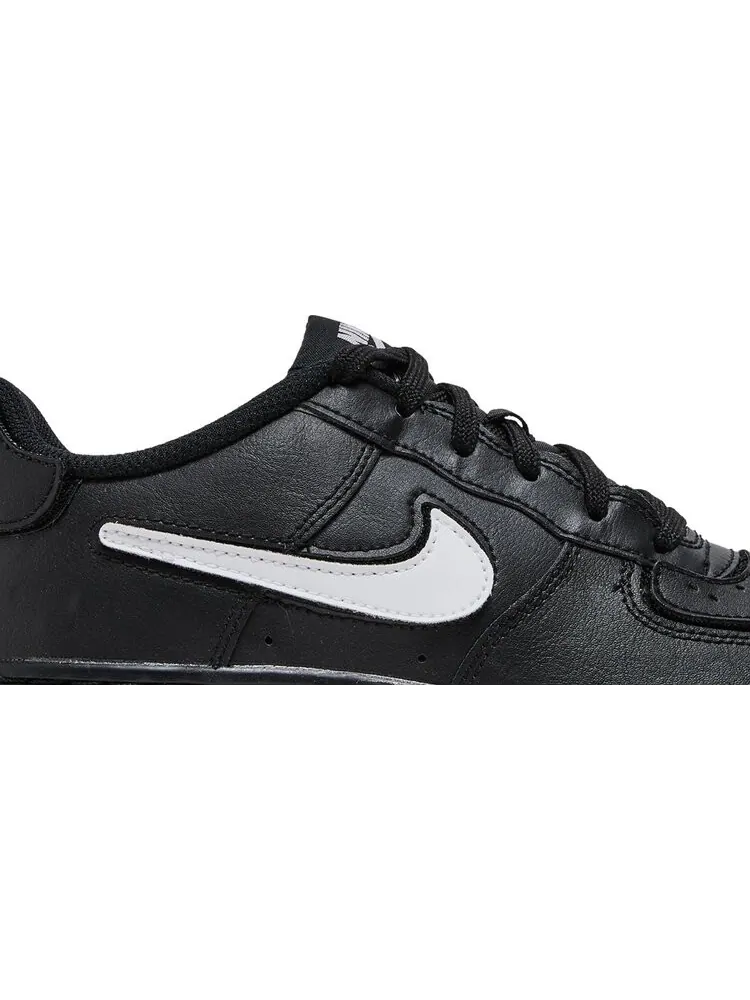 Кроссовки Nike Air Force 1/1 GS 'Black' — изображение 2 из 8, черный
