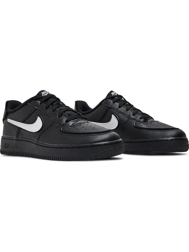 Кроссовки Nike Air Force 1/1 GS 'Black' — изображение 8 из 8, черный