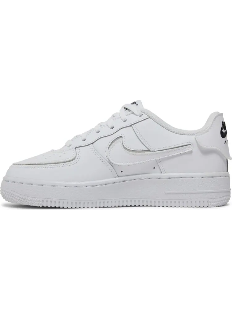Кроссовки Nike Air Force 1/1 GS 'White' — изображение 3 из 8, белый